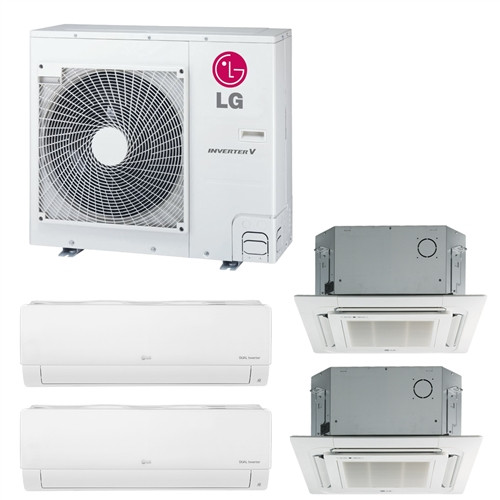 LGM② 163439 | Mini Split Multi 4 Zone LG up to 22 SEER Heat Pump