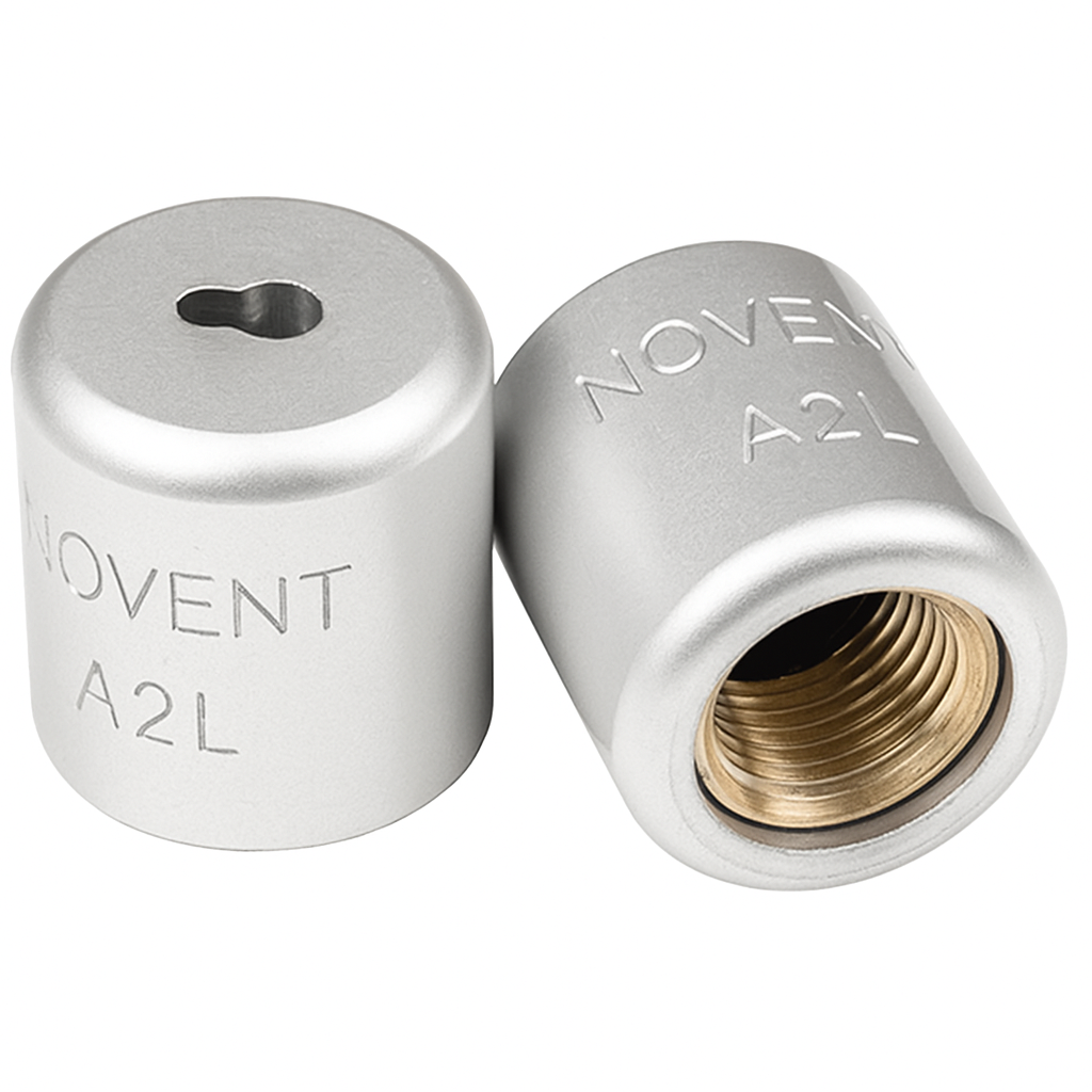 37361 | Novent Universal Refrigerant Silver Locking Caps