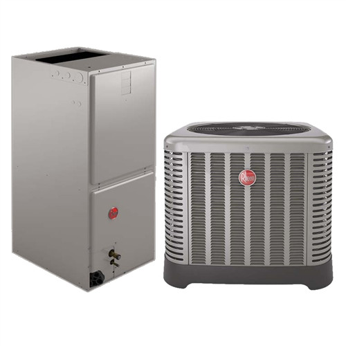 6320AA | 4.0 ton Rheem 14 Seer R-410A Heat Pump System