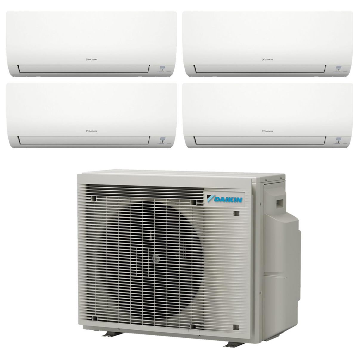 163518 | Mini Split Multi 4 Zone Daikin 20 SEER2 Heat Pump