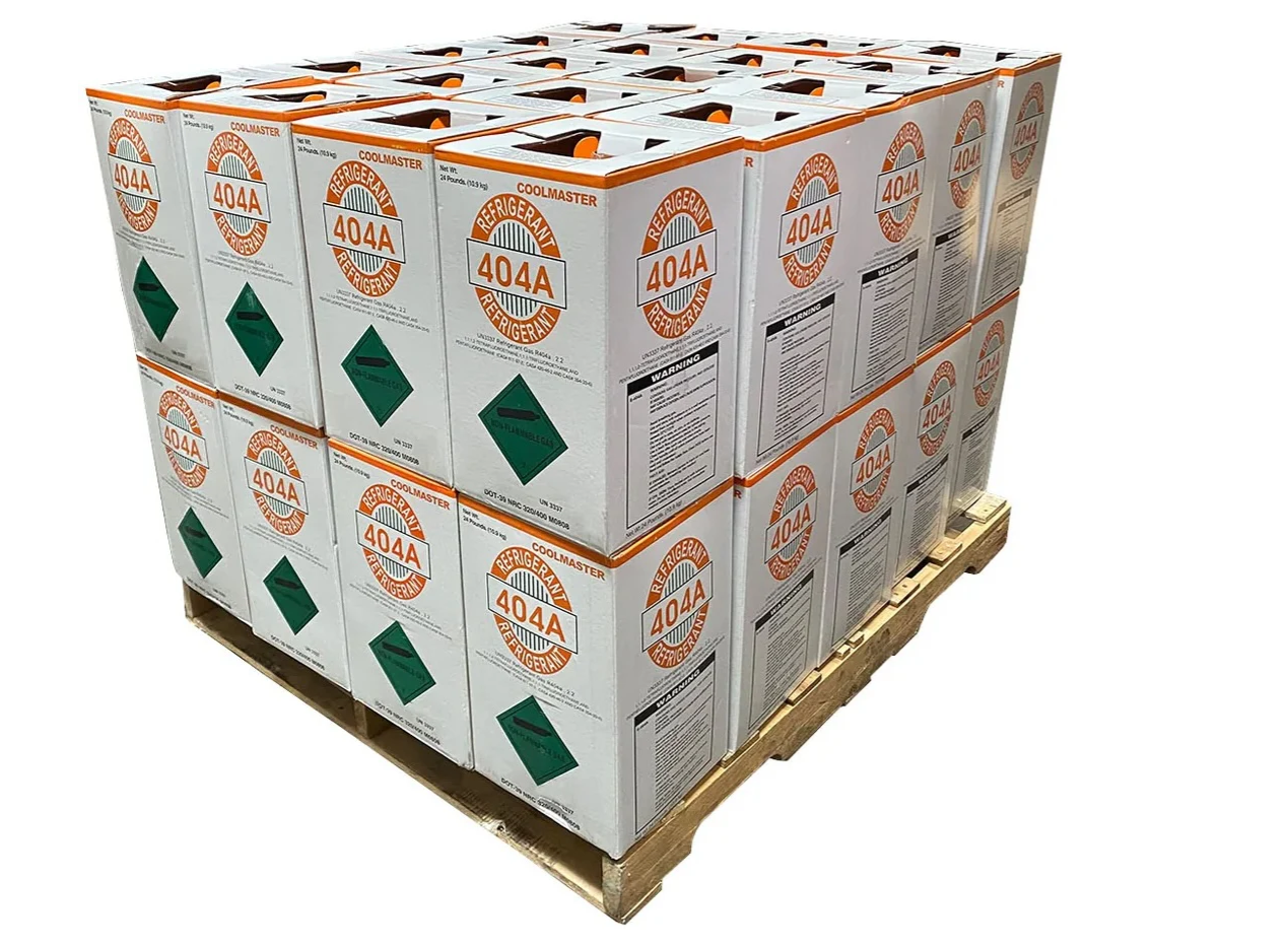 R404A フロン　2 37322 | Pallet of 40 jugs R404A 25 pound jug new factory