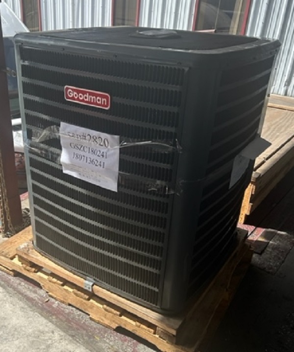2 Ton Goodman 18 SEER Two Stage Heat Pump System GSZC180241 (6241), AVPTC31C14 (F)