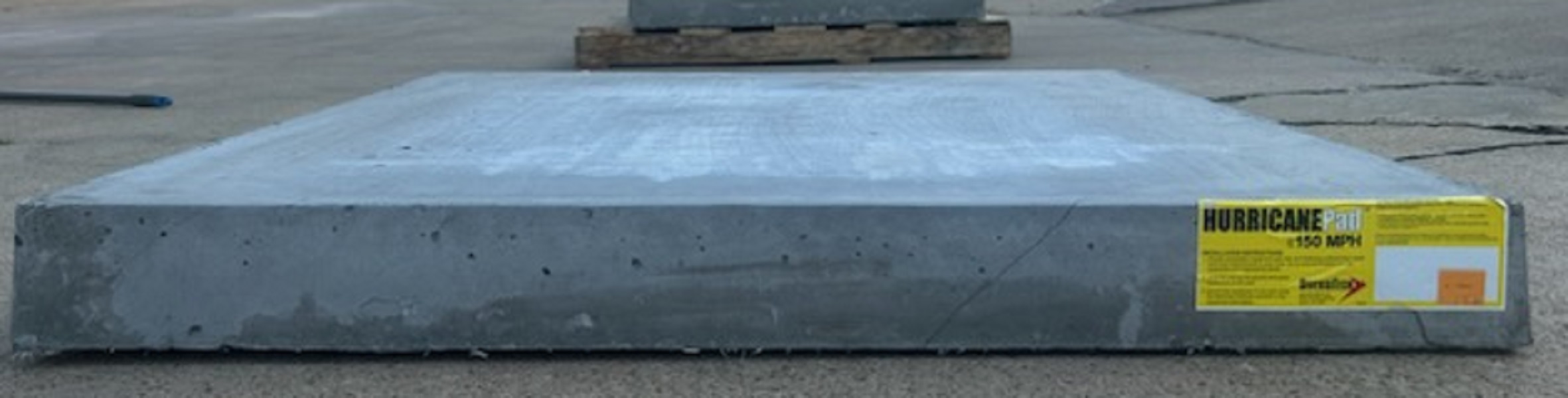 40x40 Cladlite Concrete Hurricane Condenser Pad (T)
