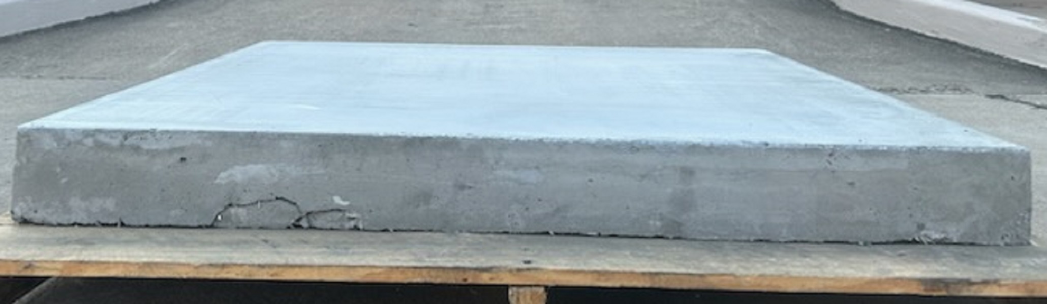 40x40 Cladlite Concrete Hurricane Condenser Pad (T) - 12312