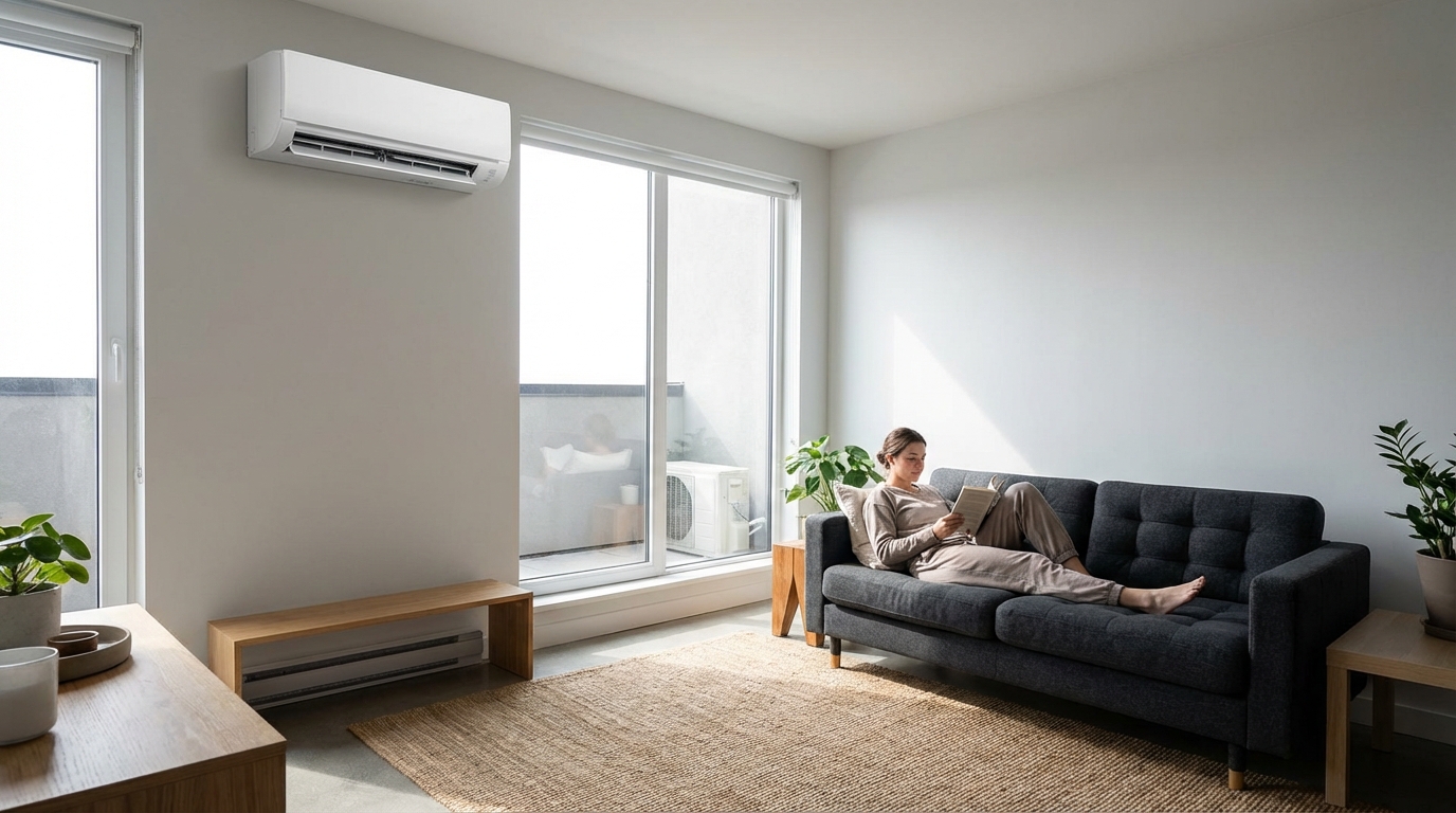 Ductless mini split alternative