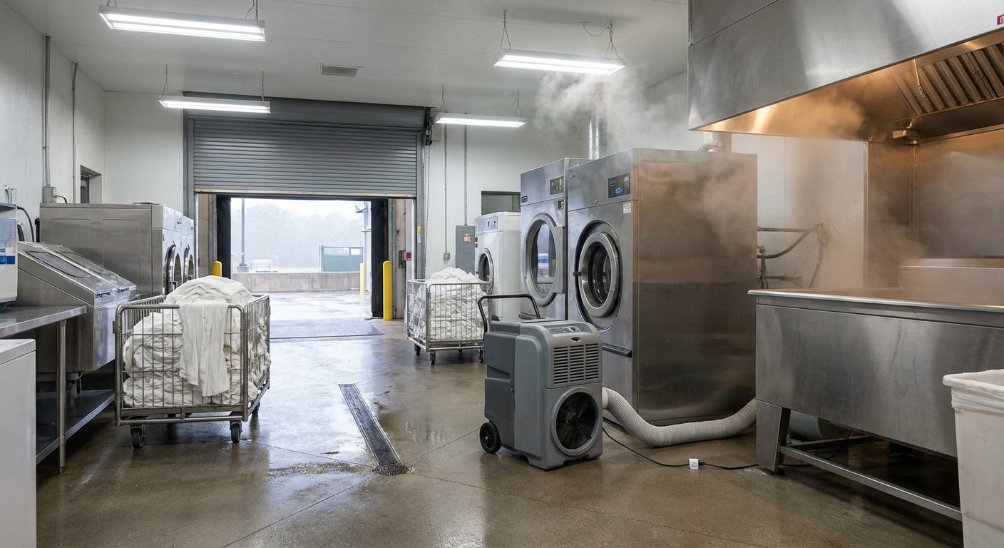Moisture load sources in a commercial setting