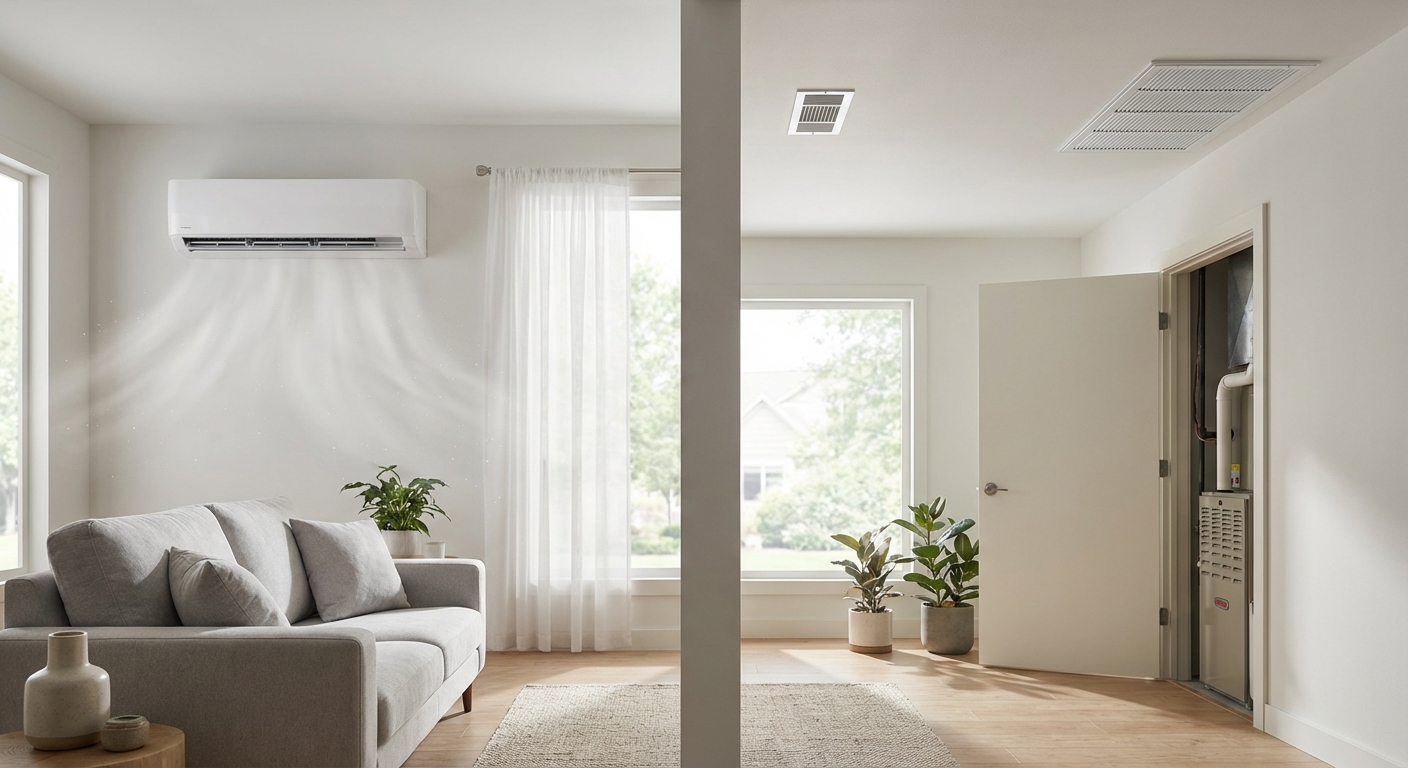 Ductless vs Ducted Mini Split Comparison