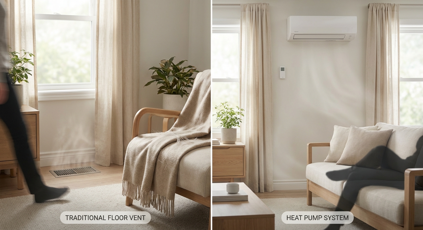 Efficiency and comfort comparison