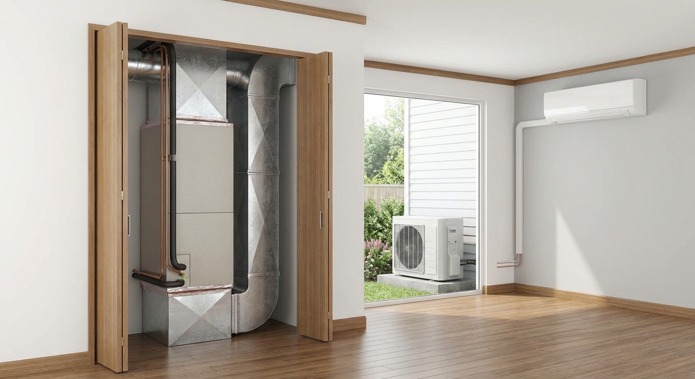 System types: ducted and ductless