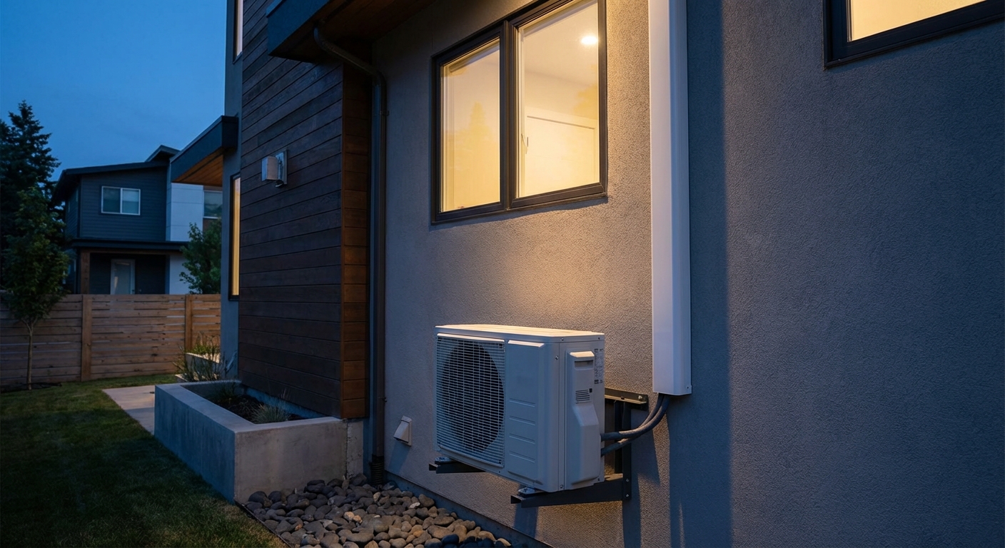 Mini-split condenser and zoning
