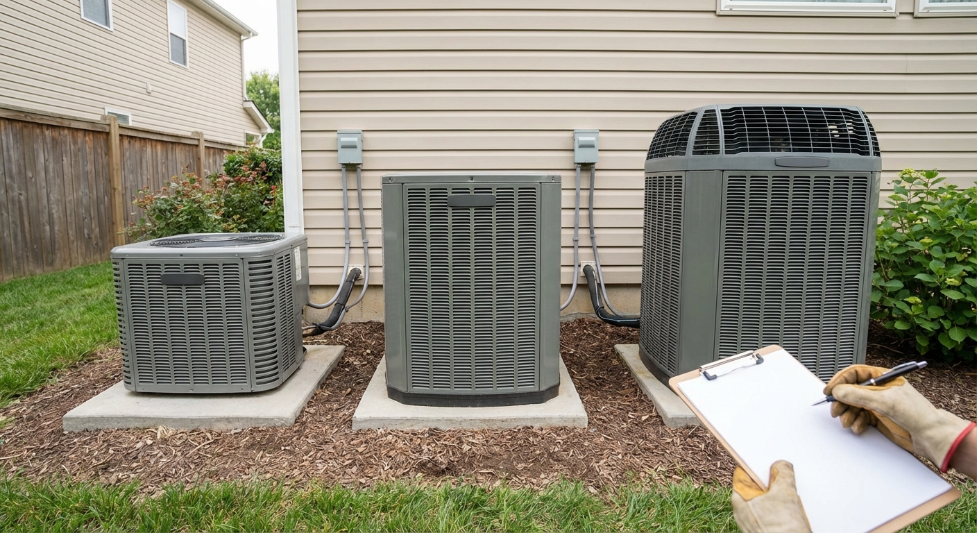 Right-sized condenser comparison