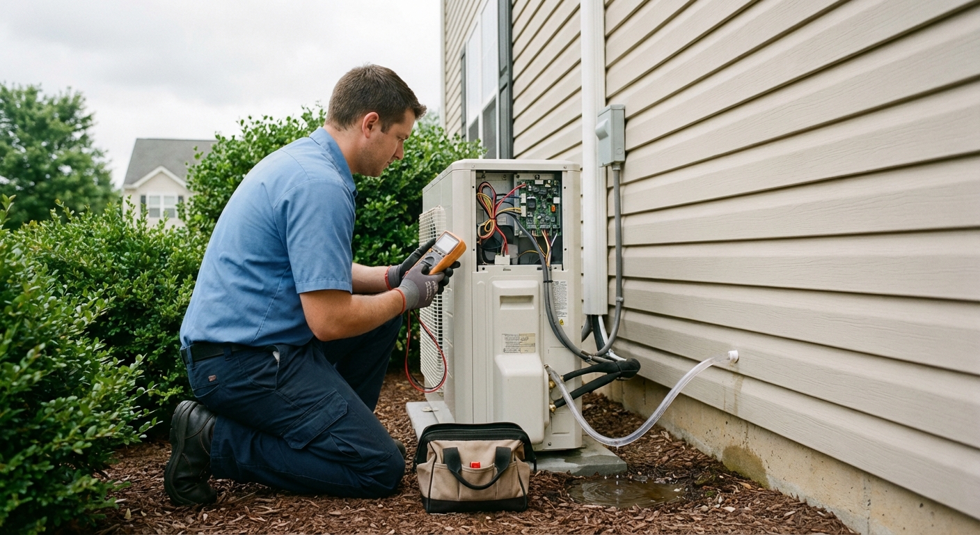 Professional maintenance visit