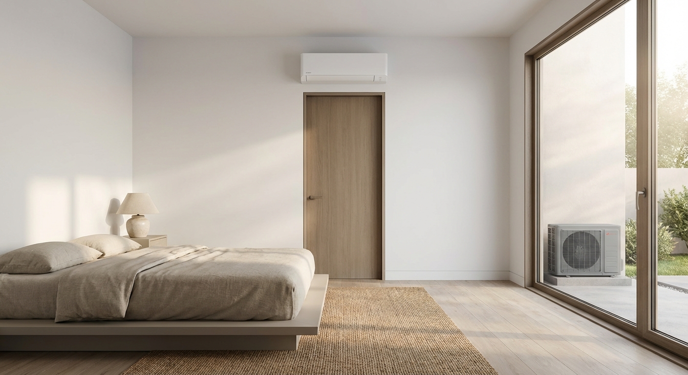 Ductless mini split option
