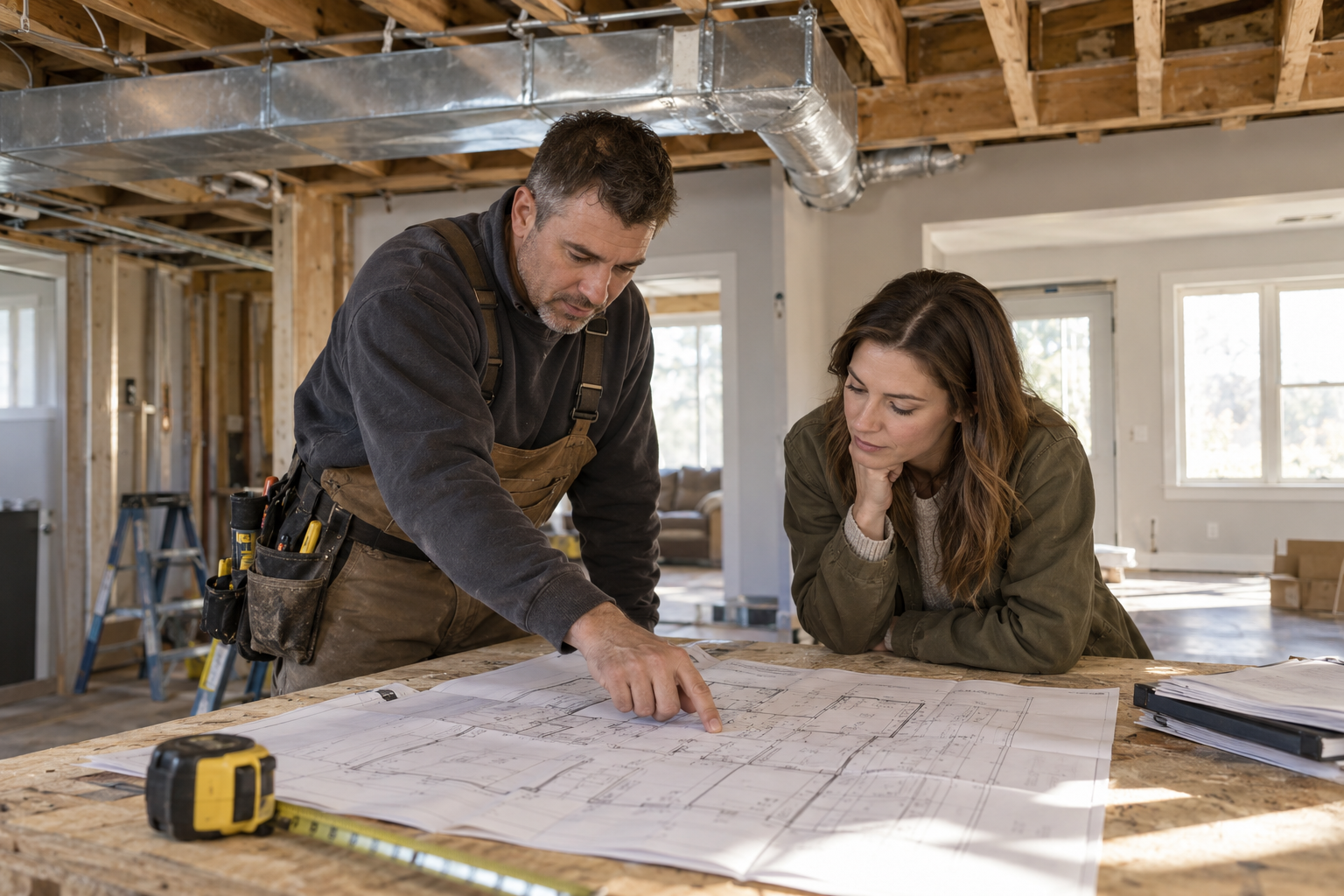 Scoping a ductwork retrofit
