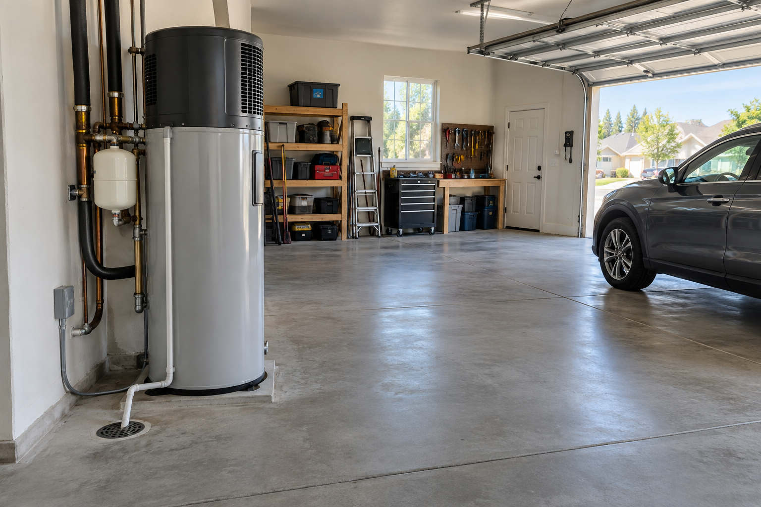 Garage placement