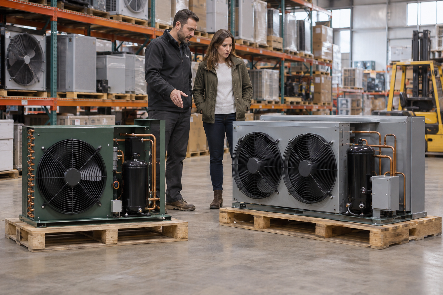 Choosing a stocked refrigeration unit