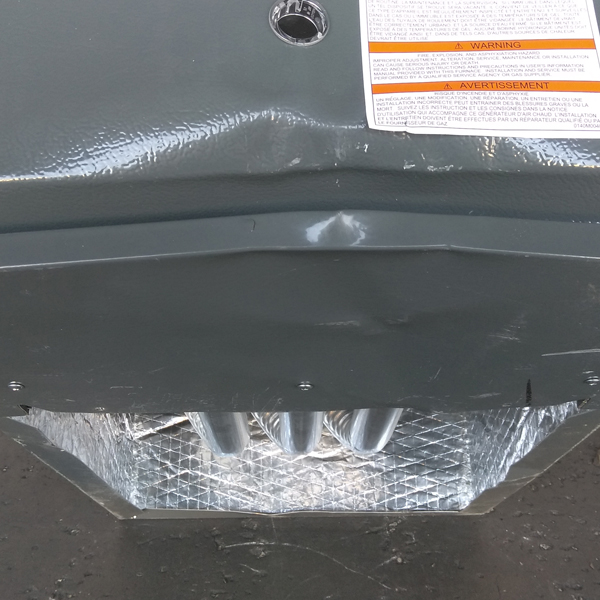 Goodman 2 Ton 16 SEER 96% AFUE 60K BTU DOWN FLOW System GSX160241A (2419), GCVC960603BN (1677), CAPF3636B6 (7859), TX2N4