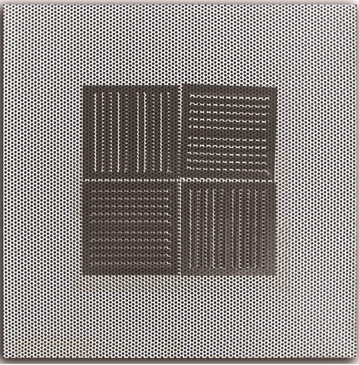 Perforated Supply Grille Lay In 24