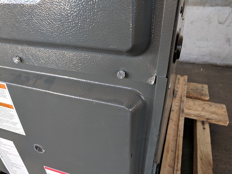 3 Ton Goodman 14.5 SEER 96% AFUE 100K BTU System GSX140361, GMVC961005CN (3353), CASED COIL, TXV