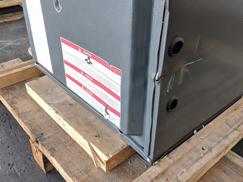 3 Ton Goodman 14.5 SEER 96% AFUE 100K BTU System GSX140361, GMVC961005CN (3353), CASED COIL, TXV