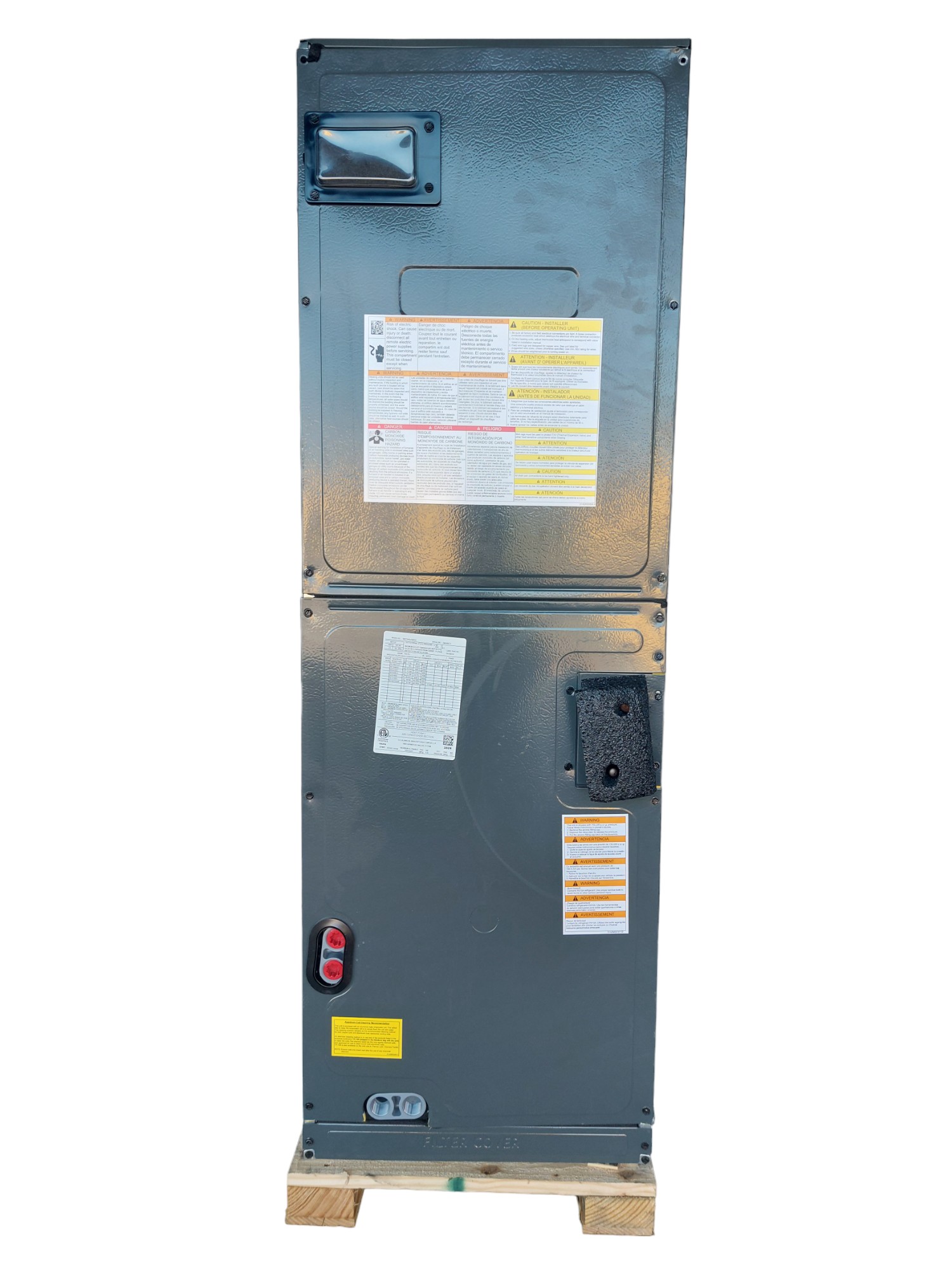 2.5 Ton Goodman 14.3 SEER2 A/C System - GSXN403010, AMST30BU1400 (5173) (F)