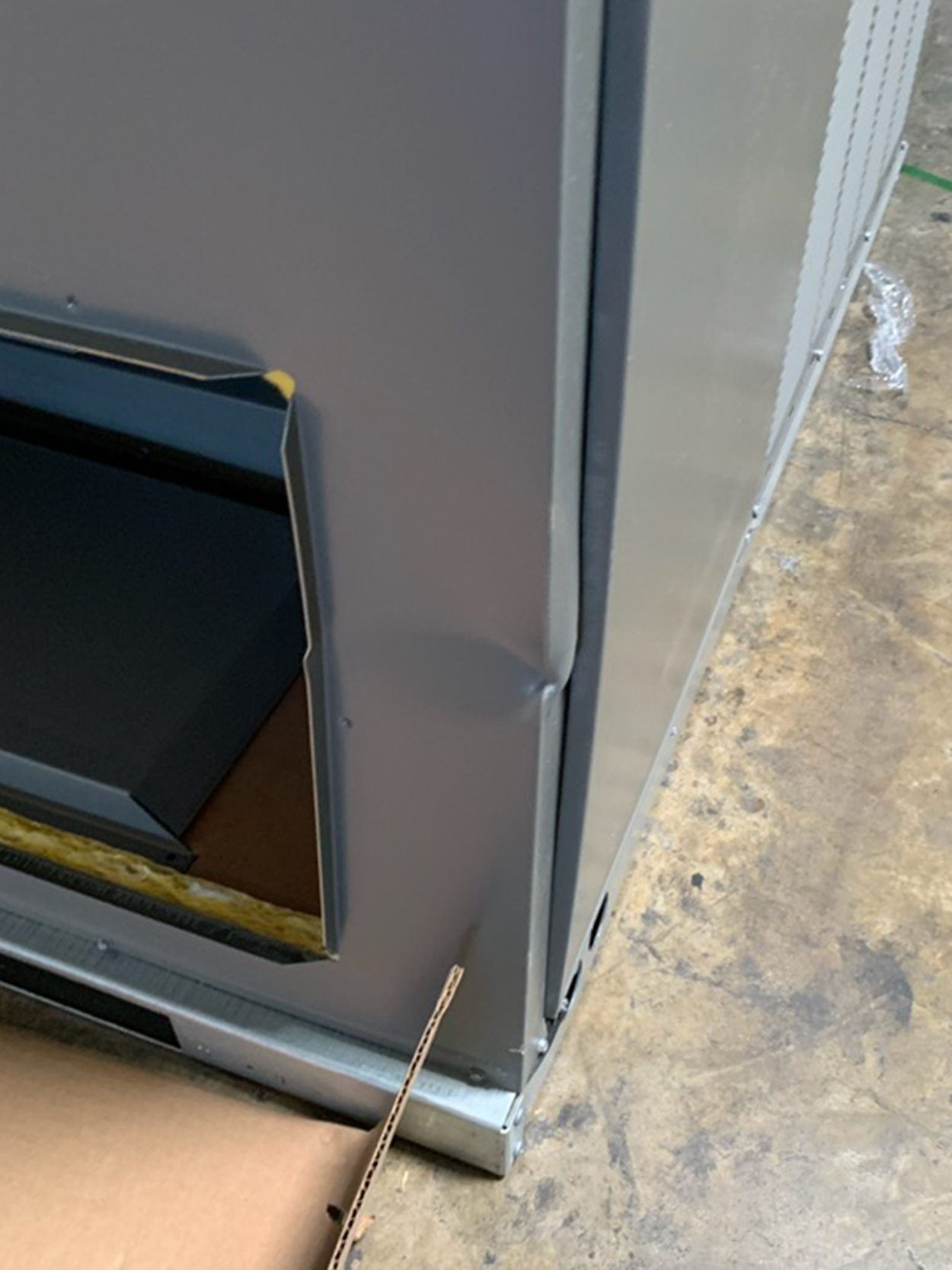 3 Ton Rheem 14 SEER 81% AFUE 80K BTU Low Nox Gas Package Unit RGEA14036AJD08XAA (0477)(T)