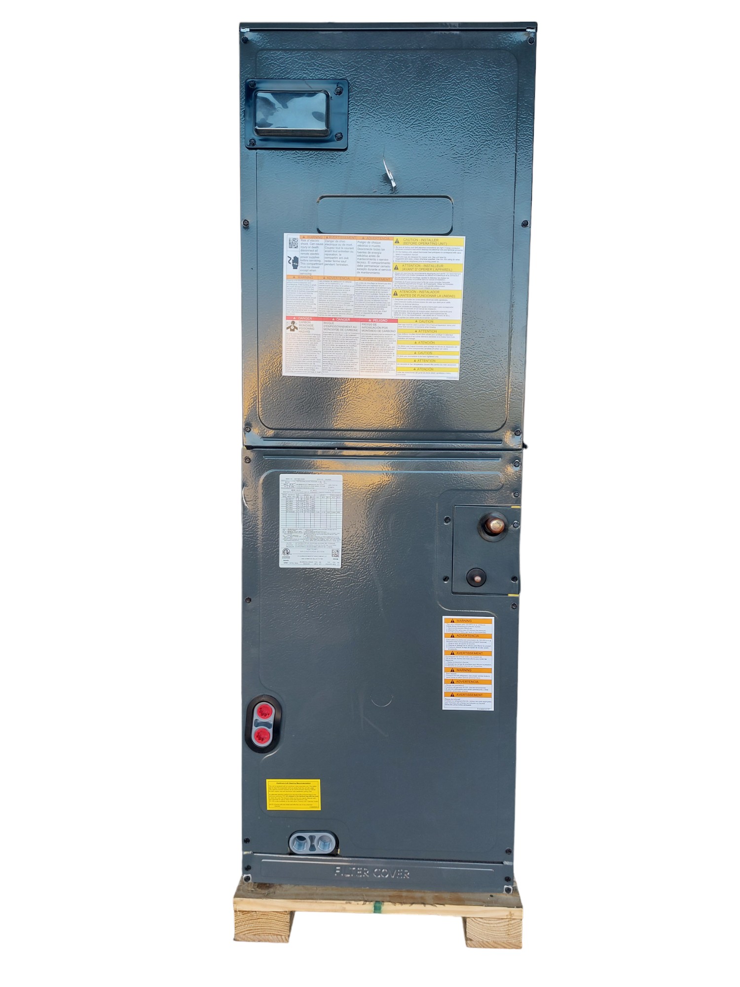 2.5 Ton Goodman 14.3 SEER2 A/C System - GSXN403010, AMST30BU1400 (8924) (F)