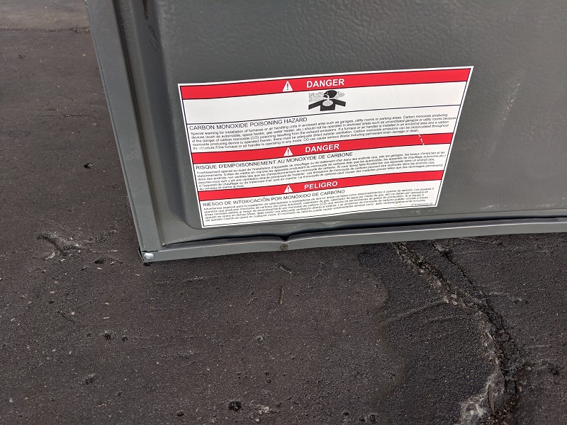 3 Ton Goodman 14.5 SEER 96% AFUE 80K BTU System GSX140361, GMVC960804CN (6188), C*PF3743C