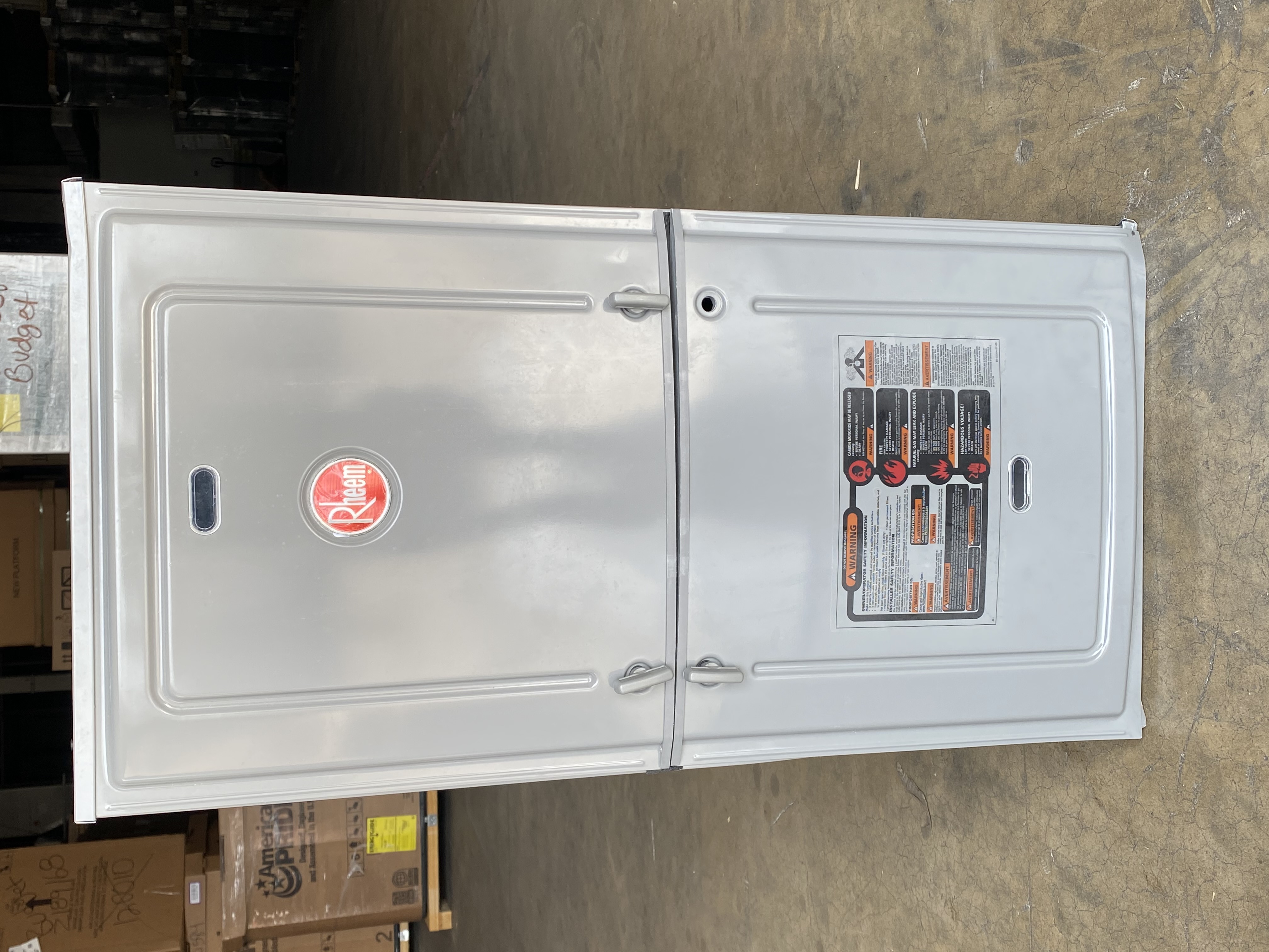 2 Ton Rheem 15 SEER 60K BTU System RA1624AJ1NA, R95TC0601317MSA (1958), RCF2417STAMCA (T)