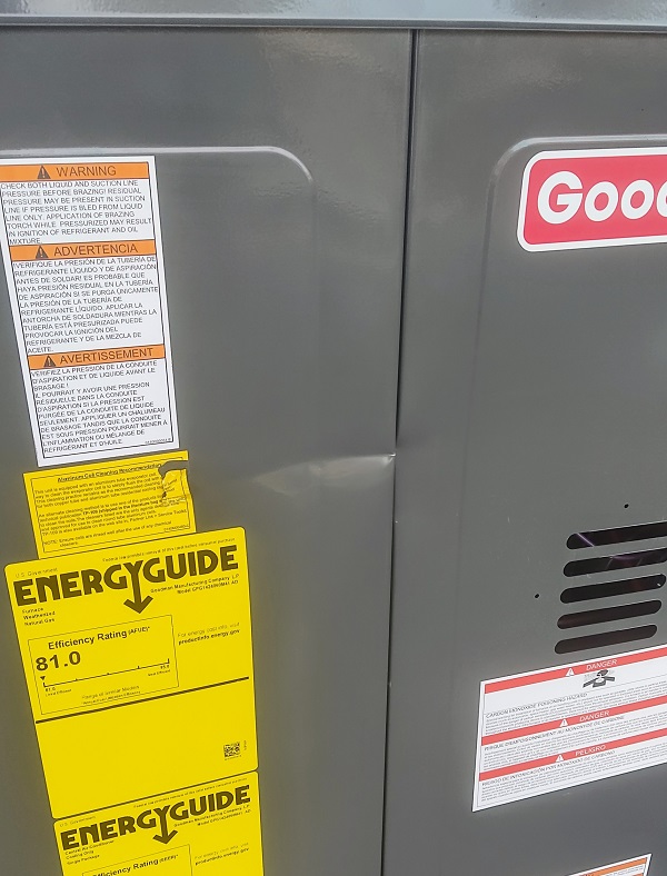 2 Ton Goodman 14 SEER 60K BTU Gas Package Unit GPG1424060M41 (4153)(F)