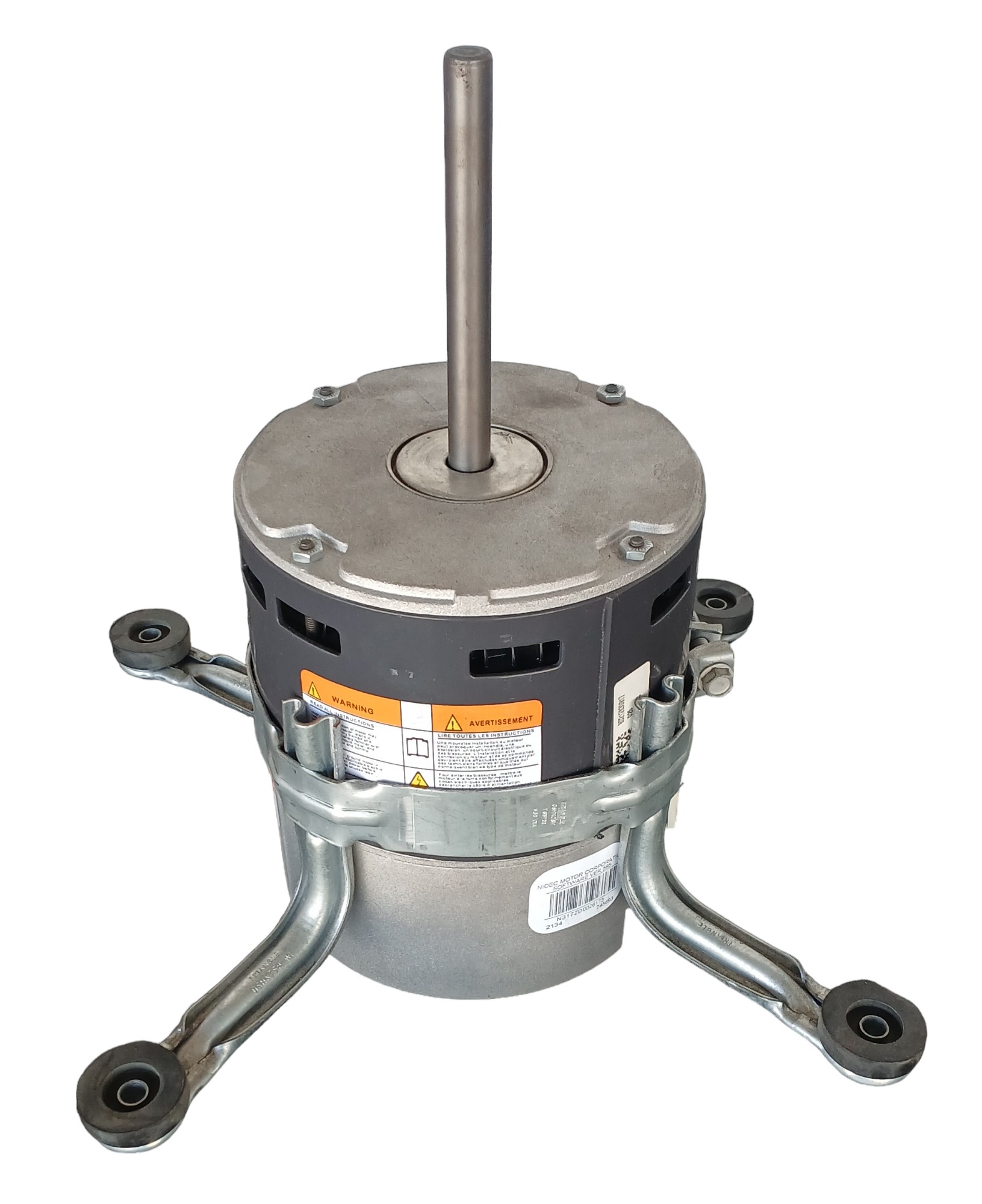 Rheem/Ruud Evaporator (Blower) Fan Motor & Belly Band 1/2 HP 208-230V 1050 RPM, 51-106545-01 (F)