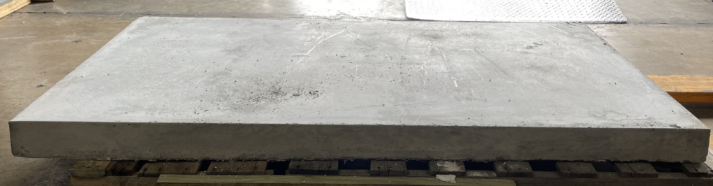 38x72 Cladlite Concrete Hurricane Condenser Pad (T) - 11484