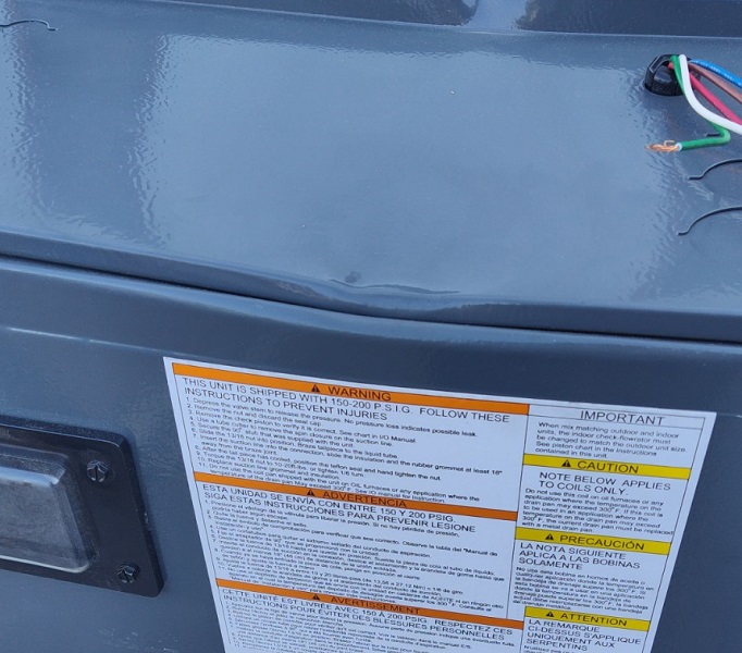 2 Ton Goodman 14 SEER Heat Pump System GSZ140241 (6742), ARUF25B14 (9763)(F)