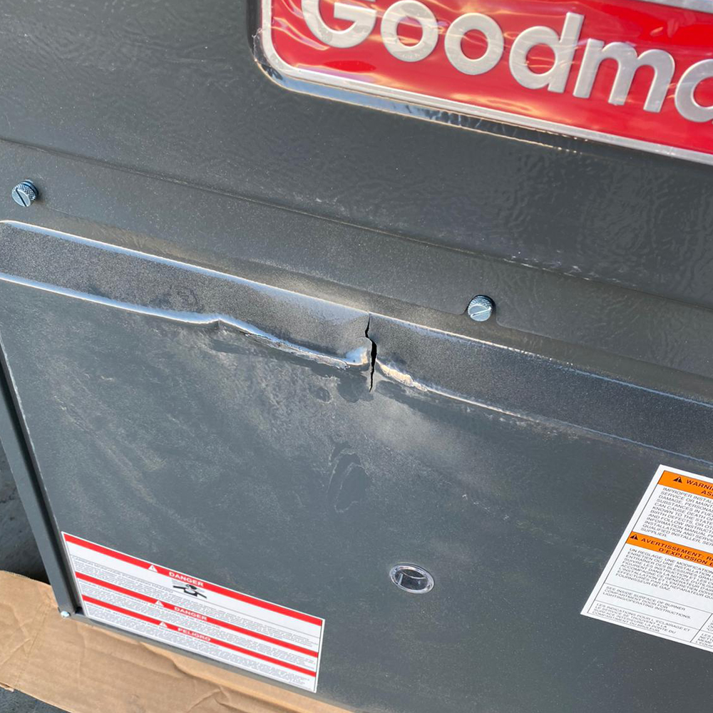 5 Ton Goodman 14 SEER 96% Dual Fuel Heat Pump System GSZ140601 (8258), GMES961205DN (1237), C*PF4961D (T)