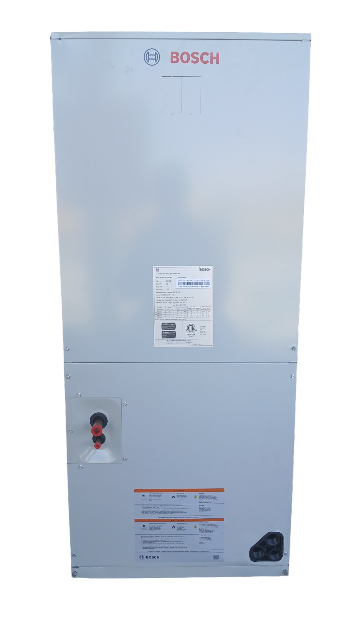 3 Ton Bosch 17.5 SEER, 17.5 SEER2 Heat Pump Inverter System BOVB-36HDN1-M18M, BVA-36WN1-M20 (5998)(F)