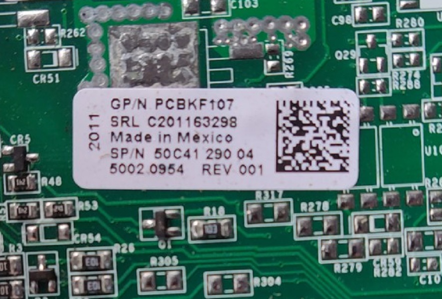Goodman Control Board, PCBKF107 (0130F00636)(F)