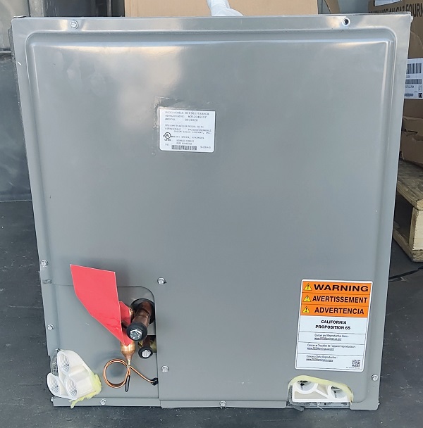 2.5 Ton Rheem 14.5 SEER 70K BTU System RA1430AJ1NA, R95TC0701317MSA (1027), RCF3617STAMCA (6117)(F)