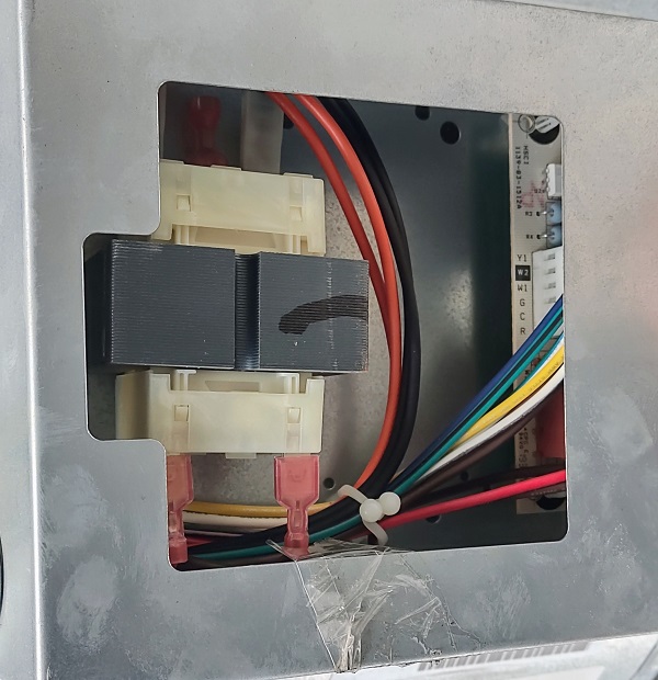 Rheem Blower Assembly w/ ECM motor, 51-104358-09 + Housing/Wheel, 70-101729-02 + Transformer + Control Board (F)