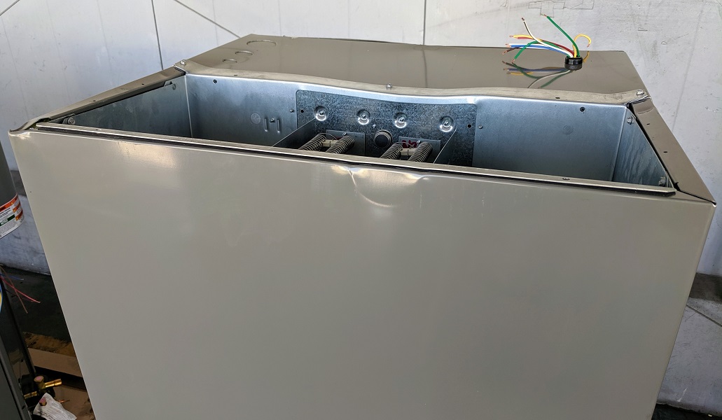 5 Ton Rheem 16 SEER Two Stage Compressor Heat Pump System RP1660AJ2NA (2084), RH2V6024STANJA (8448)