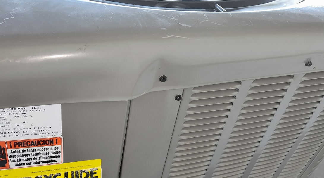 2.5 Ton Rheem 15.5 SEER Heat Pump System RP1530BJ1NA (4174), RH1T3617STANJA (F)