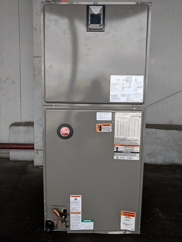 5 Ton Rheem 14.5 SEER Central System RA1460BJ1NA, RH1T6024STANJA (1260)