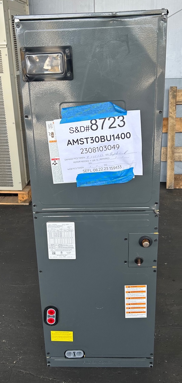 2.5 Ton Goodman 14.3 SEER2 A/C System - GSXN403010, AMST30BU1400 (3049)(F)