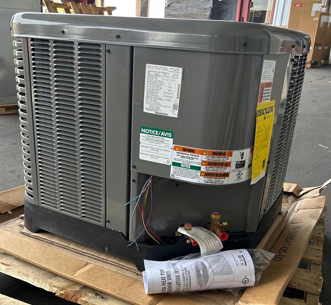 2 Ton Rheem 14.3 SEER2 Two Stage Heat Pump Condenser RP14AZ24AJ2NA (0509)(F)