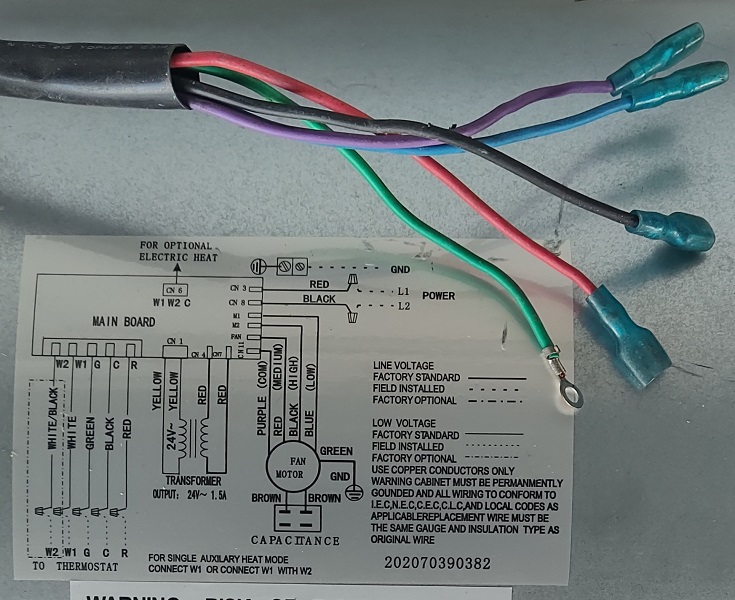 (DiamondAir) Blower Assembly w/ Motor, Wheel and Housing (F)