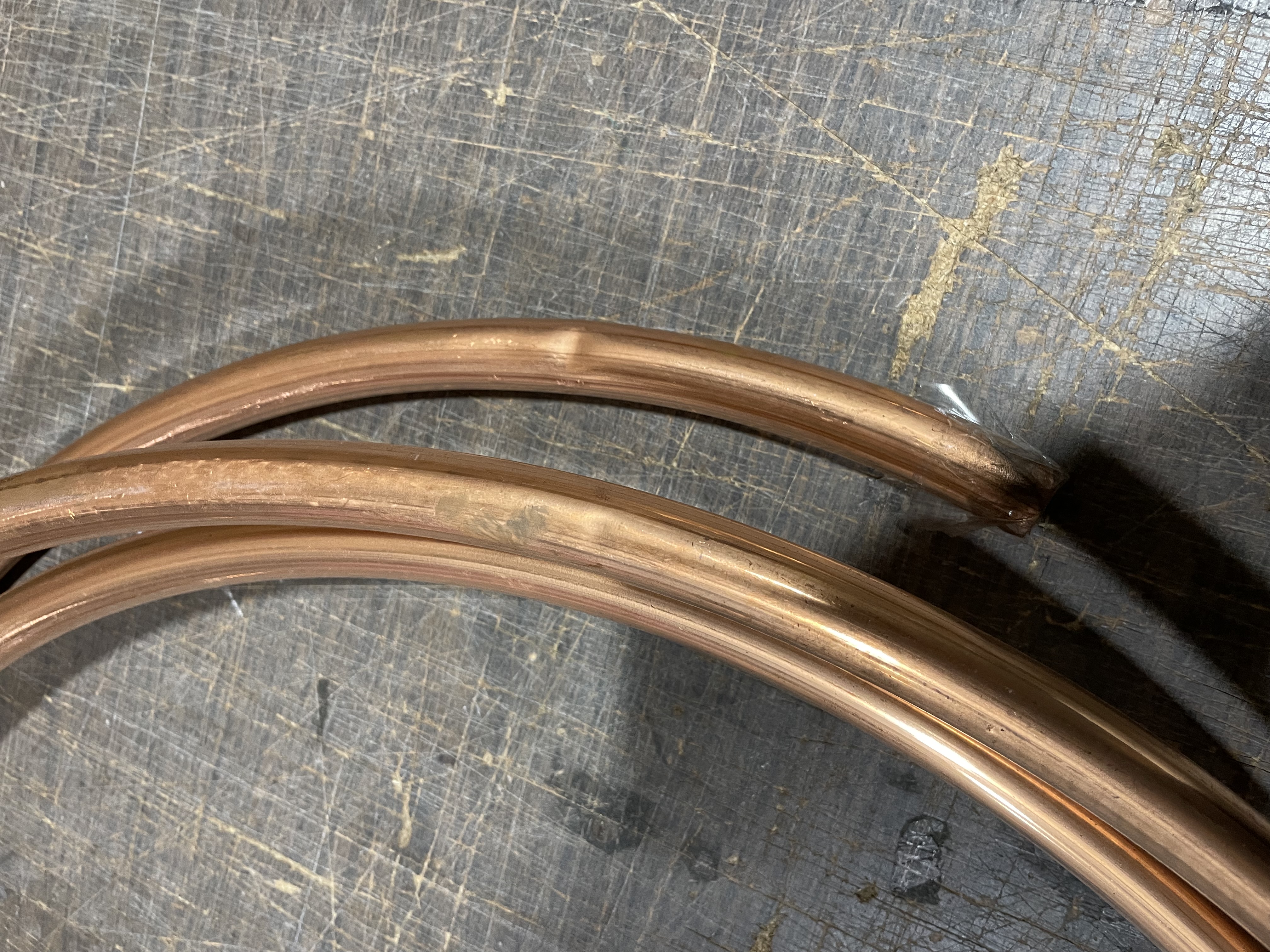 Copper Line 17ft 7/8 Cosmetic Damage (F)