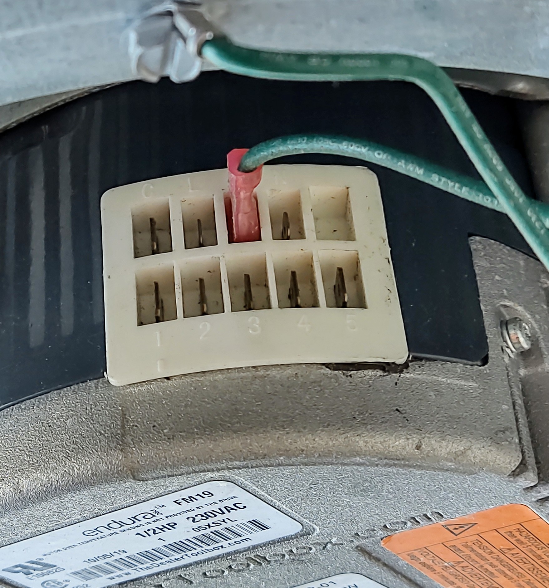 (Rheem) Blower Assembly w/ ECM motor, 51-101880-08 + Housing/Wheel, 70-100840-01 (F)