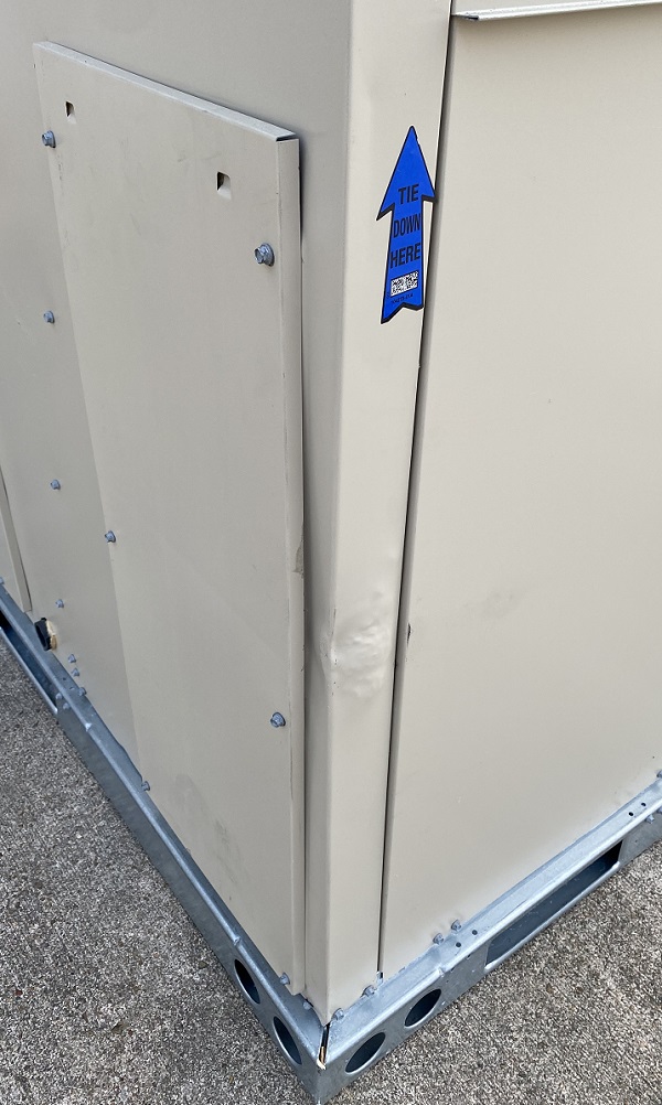 5 Ton Allied (made by Lennox) 14 SEER 460V Three Phase Natural Gas Package Unit, KGB060S4DMG (2533)(T)