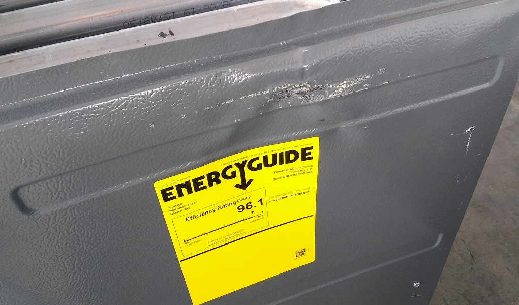 4 Ton Goodman 14 SEER 96% AFUE 100K BTU System GSX140481, GMES801005C (7656), C*PF4860C, TXV