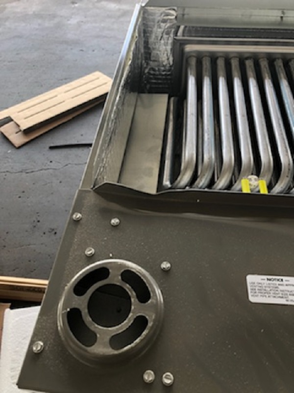 5.0 Ton Rheem 14 SEER 80% AFUE 125K BTU System RA1460CJ1NA, R801TA125524MSA (6425), RCF6024STAMCA (9435)