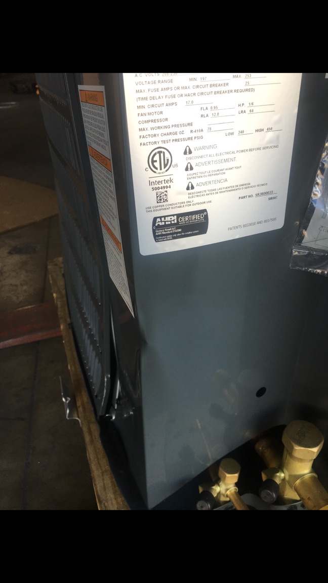 Goodman 2.5 Ton 16 SEER Central System GSX160301 (6882), ASPT37C14 (T)